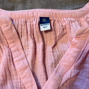 Old Navy Light Pink Top XXL Tall